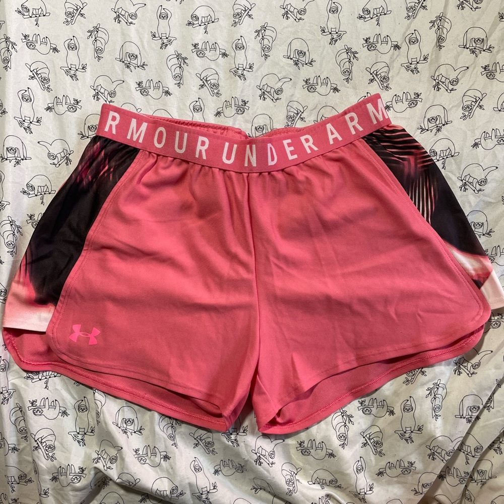 Under Armour Women's Coral Athletic Shorts